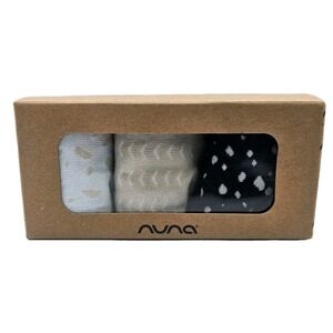 Nuna Baby Socks Set of 3 Organic Cotton Different Ages Toddler Infant Gift Pack